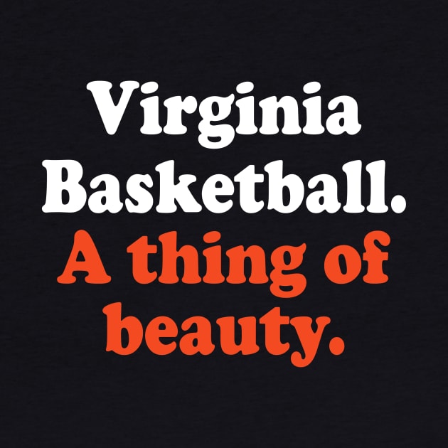 Virginia Basketball A thing Of Beauty by Frogx